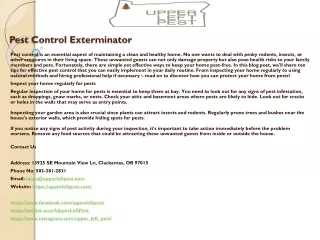 pest control exterminator