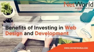 Benefits of Investing in Web Design and Development