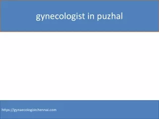 gynecologist in puzhal
