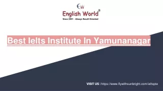 Best Ielts Institute In Yamunanagar