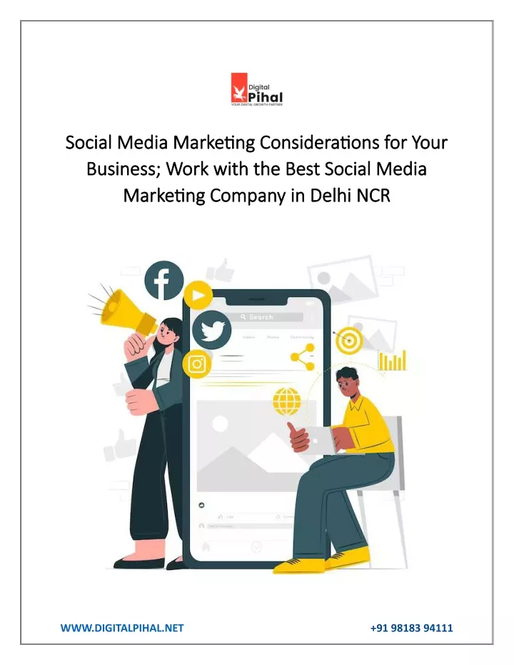 social media marketing considerations for your