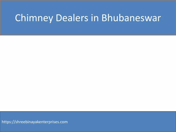 chimney dealers in bhubaneswar