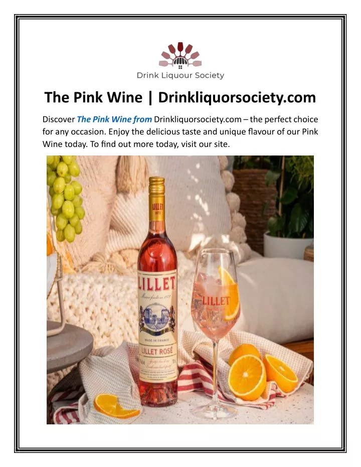 the pink wine drinkliquorsociety com