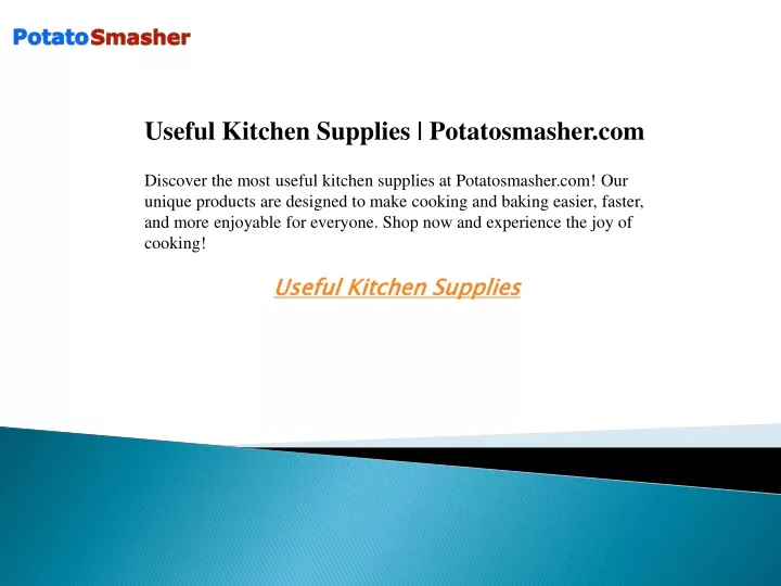 useful kitchen supplies potatosmasher