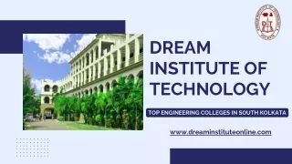 Top Engineering Colleges in South Kolkata | DIT