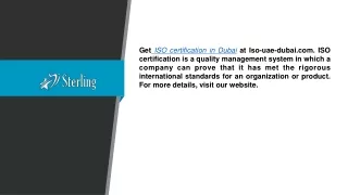 Iso Certification in Dubai  Iso-uae-dubai.com