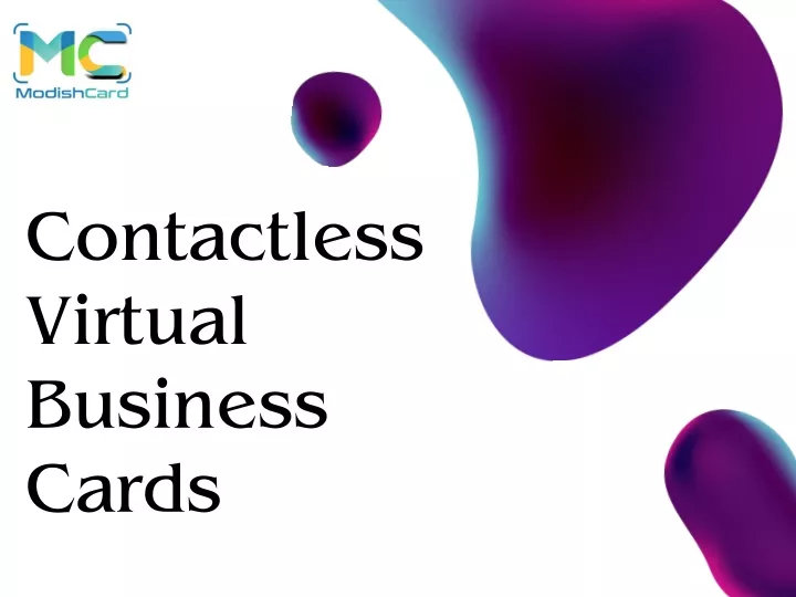 contactless virtual business cards