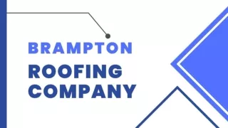 Brampton Roofing Company - T DOT Roofers Inc.