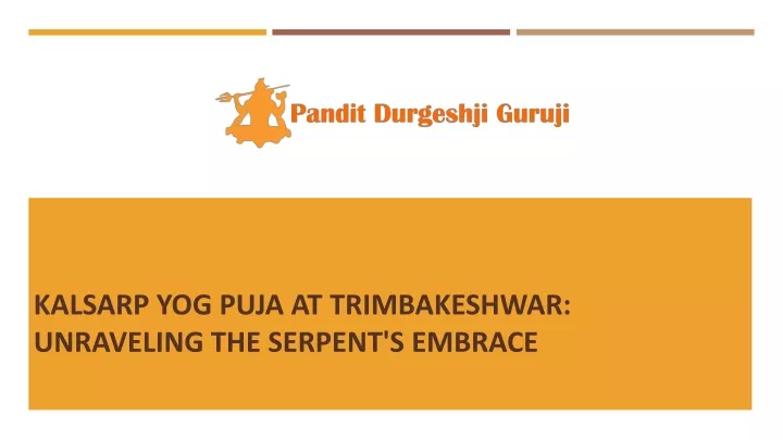 kalsarp yog puja at trimbakeshwar unraveling the serpent s embrace