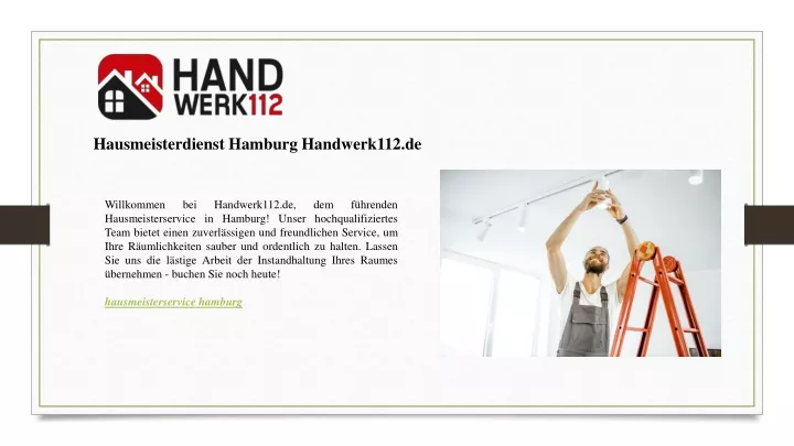 hausmeisterdienst hamburg handwerk112 de