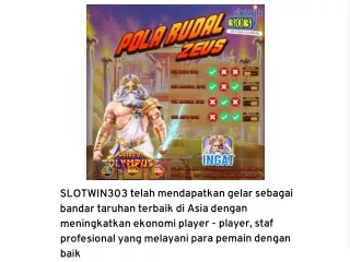 slot judi online SLOTWIN303