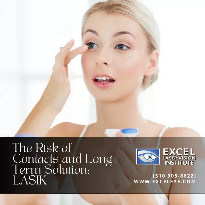 the risk of contacts and long term solution lasik