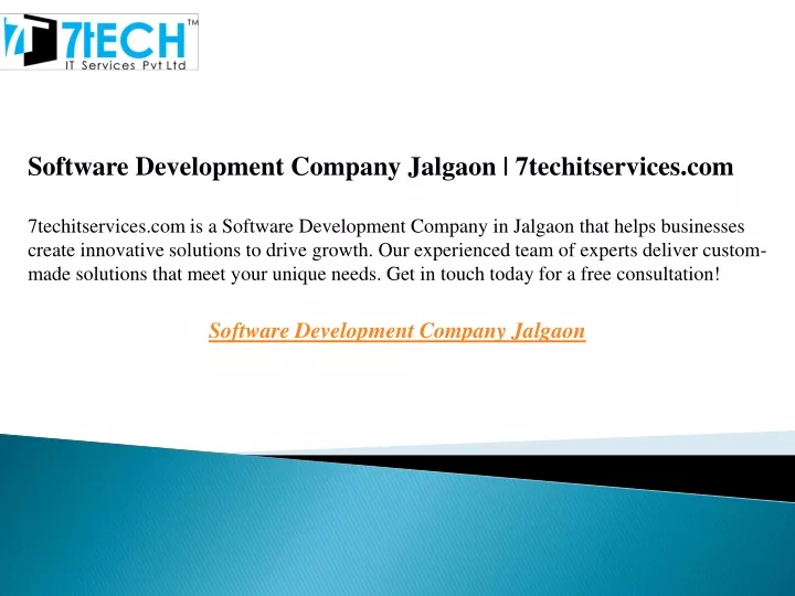 software development company jalgaon