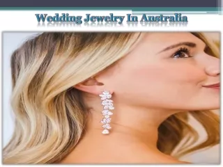 Wedding Jewelry In Australia