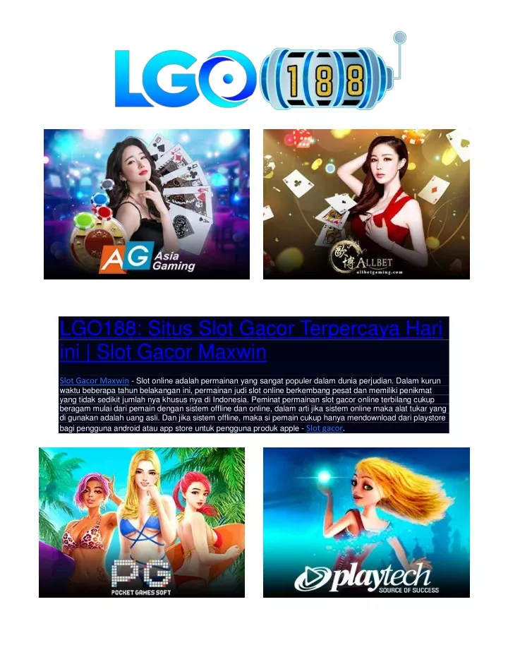 lgo188 situs slot gacor terpercaya hari ini slot