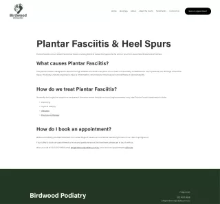 Plantar Fasciitis in Blue Mountains: Causes, Symptoms, and Treatment