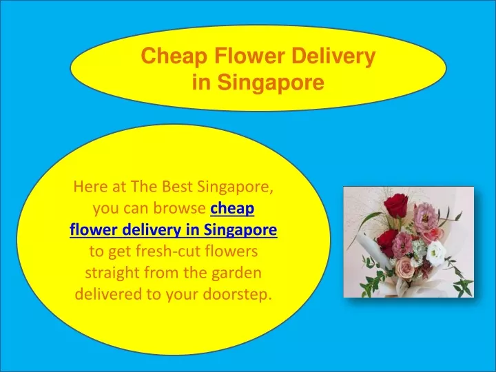 cheap flower delivery in singapore