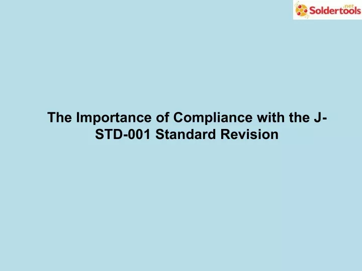 the importance of compliance with