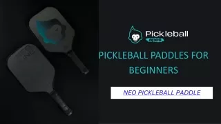 Pickleball Paddles for Beginners - Neo Pickleball Paddles