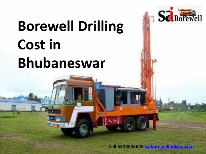 borewell drilling cost in bhubaneswar