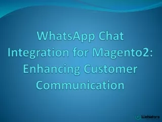 whatsapp chat integration for magento2 enhancing customer communication