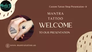 Custom Tattoo Shop