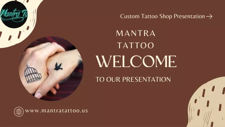 custom tattoo shop presentation