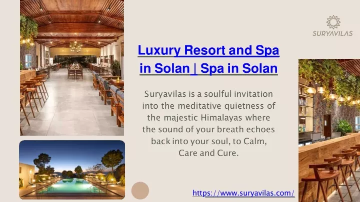 luxur y resort and spa