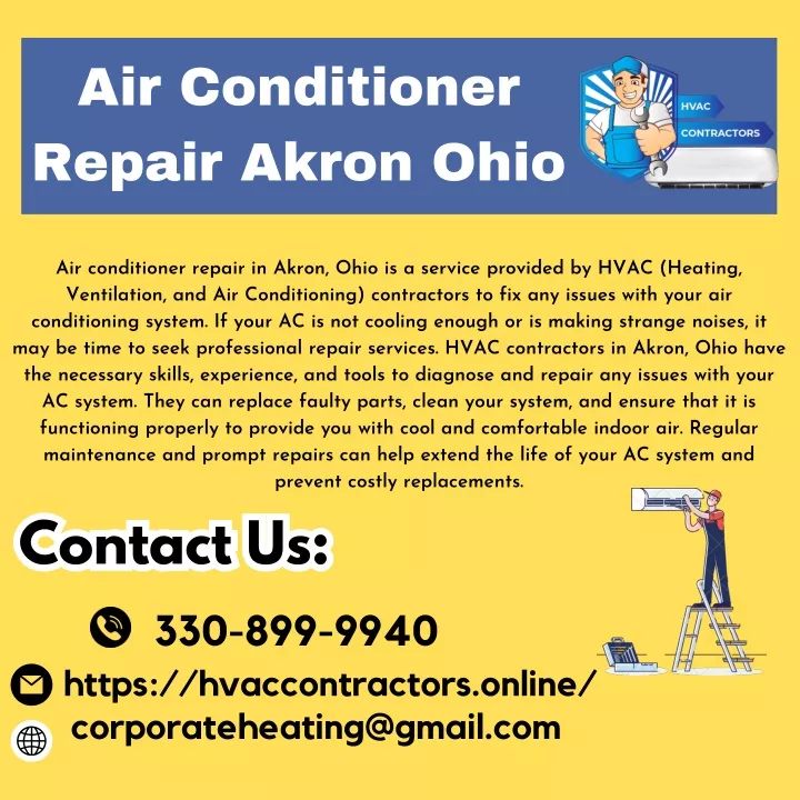 air conditioner repair akron ohio repair akron