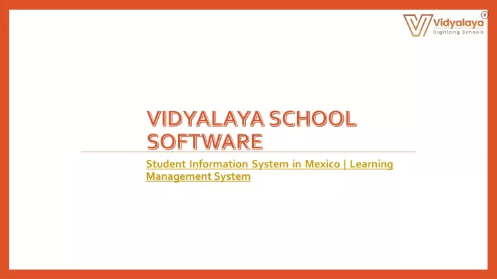 vidyalaya school software