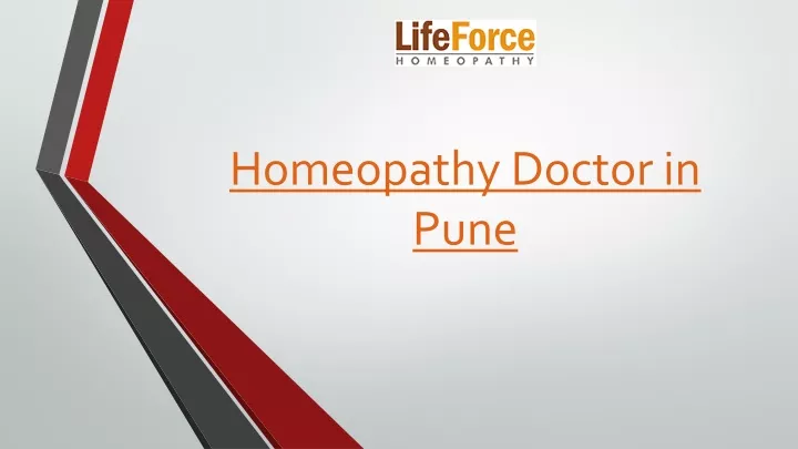 homeopathy doctor in pune