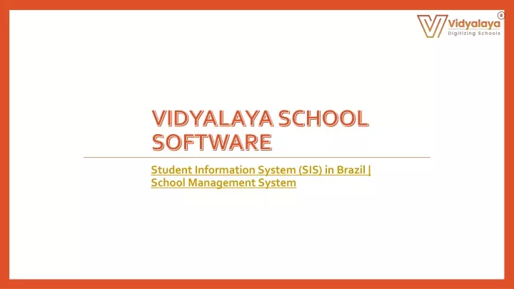 vidyalaya school software