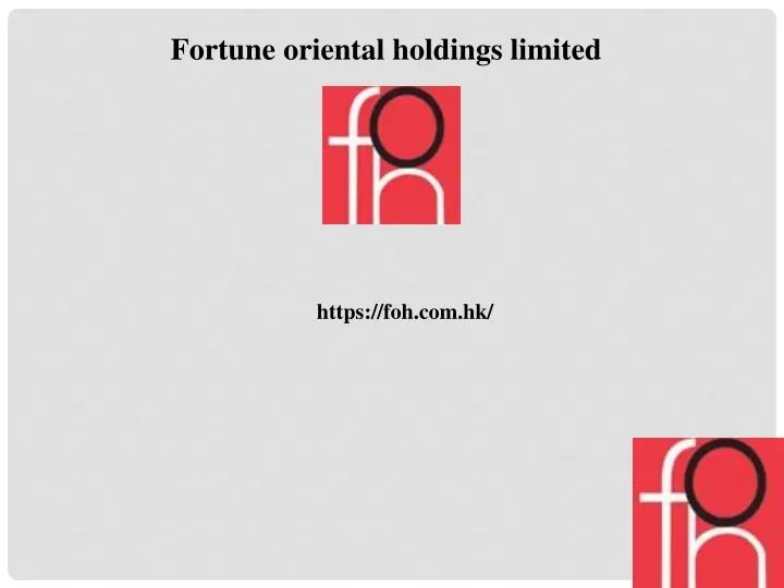 fortune oriental holdings limited