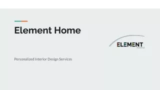 Element Home