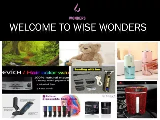 Know here About The Gadgets & Accessories Online Store | Wise Wonders