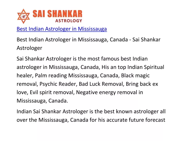 best indian astrologer in mississauga