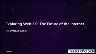 Evolution Of Web- Web 1.0, Web 2.0, Web 3.0, & Web 5.0