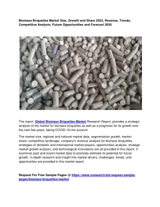 biomass briquettes market size growth and share