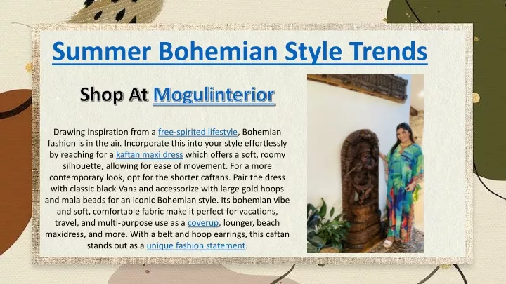 summer bohemian style trends