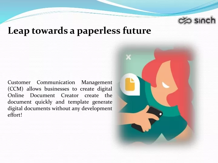 leap towards a paperless future