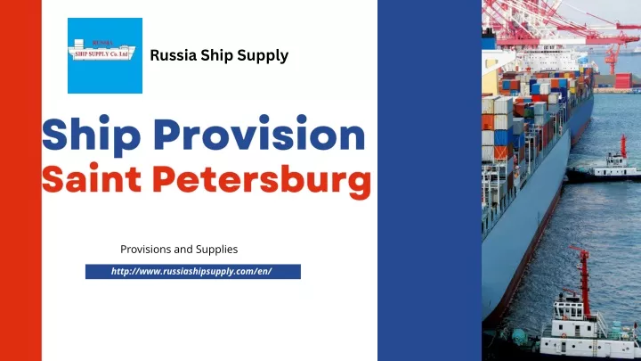 russia ship supply