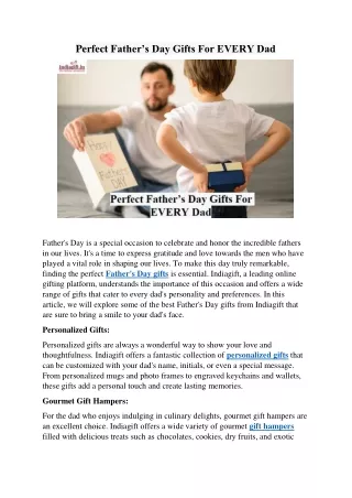 perfect f ather s day gifts for every dad