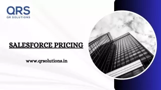 Salesforce pricing | QR Solutions Pvt Ltd