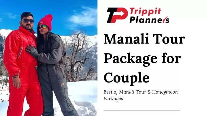 manali tour package for couple