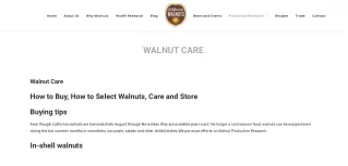 Walnut Care _ Where to Buy Walnuts, How to Select Store Walnuts, Walnut Buying Tips