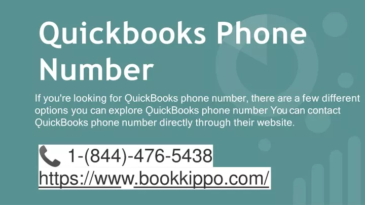 quickbooks phone number