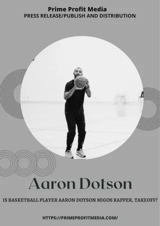 Is Basketball Player Aaron Dotson Migos Rapper, Takeoff
