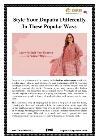 style your dupatta differently in these popular