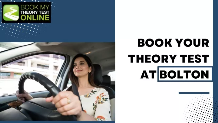 book your theory test at bolton