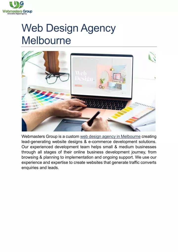 web design agency melbourne